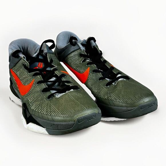 Size 9 Nike Zoom Kobe 7 System Wolf Grey NO BOX Scuffs/ Light Wear - Good Shape main image 6